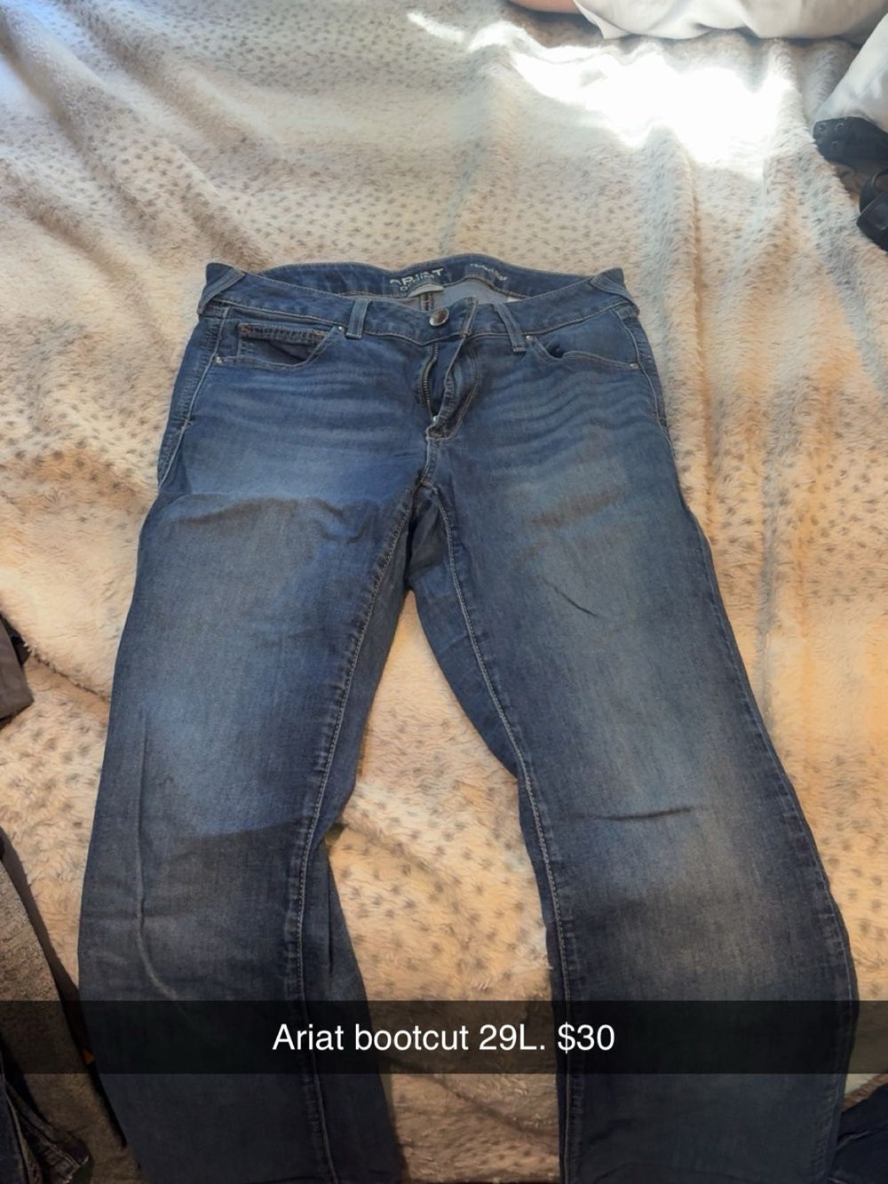 Ariat Women's Bootcut Jeans in Medium Blue Wash